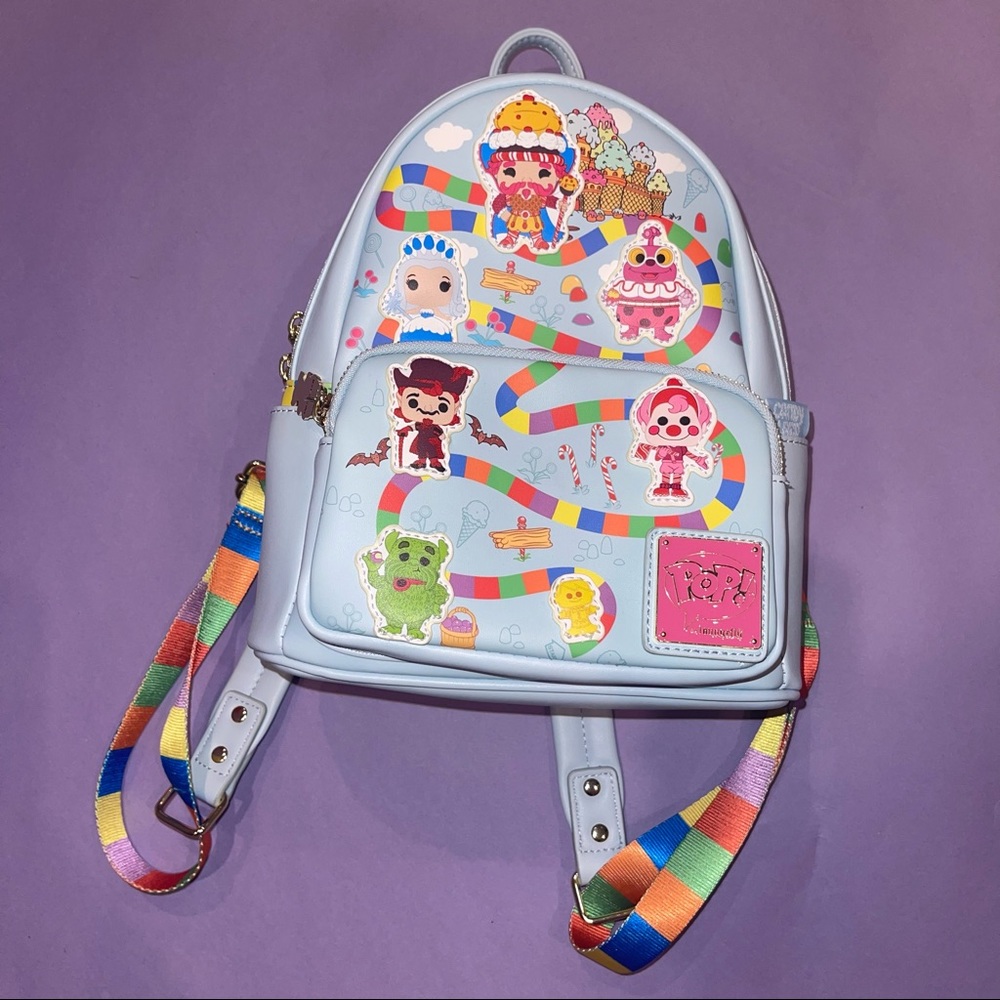 Candy Land x loungefly mini backpack